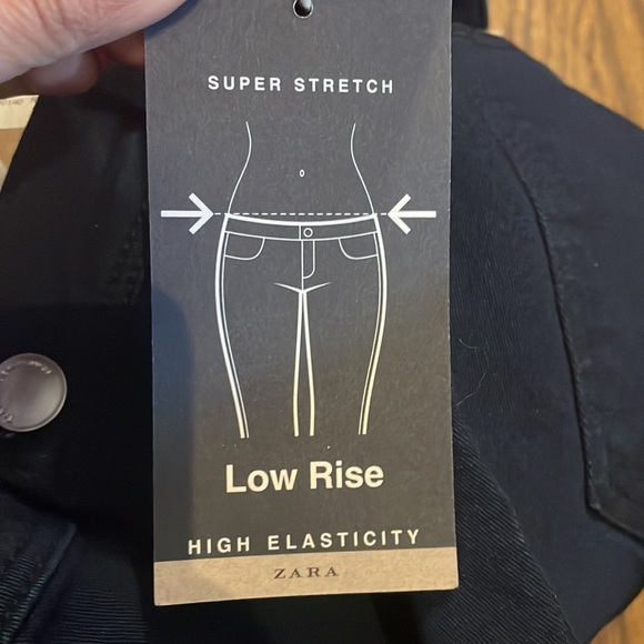 🔥NEW ZARA Low Rise Skinny Jeans - Picture 4 of 9